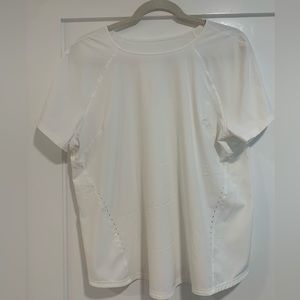 Lululemon shirt, size 12. No tags but worn once. In perfect condition.